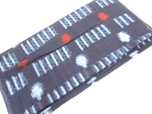 JAPANESE KIMONO / ANTIQUE BOLT FOR KIMONO / COTTON / KURUME KASURI